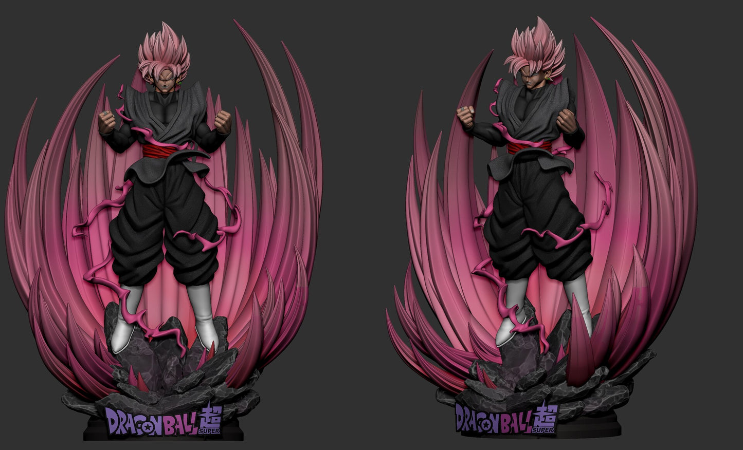 2559 Goku Black - Dragon Ball - STL 3D Print Files