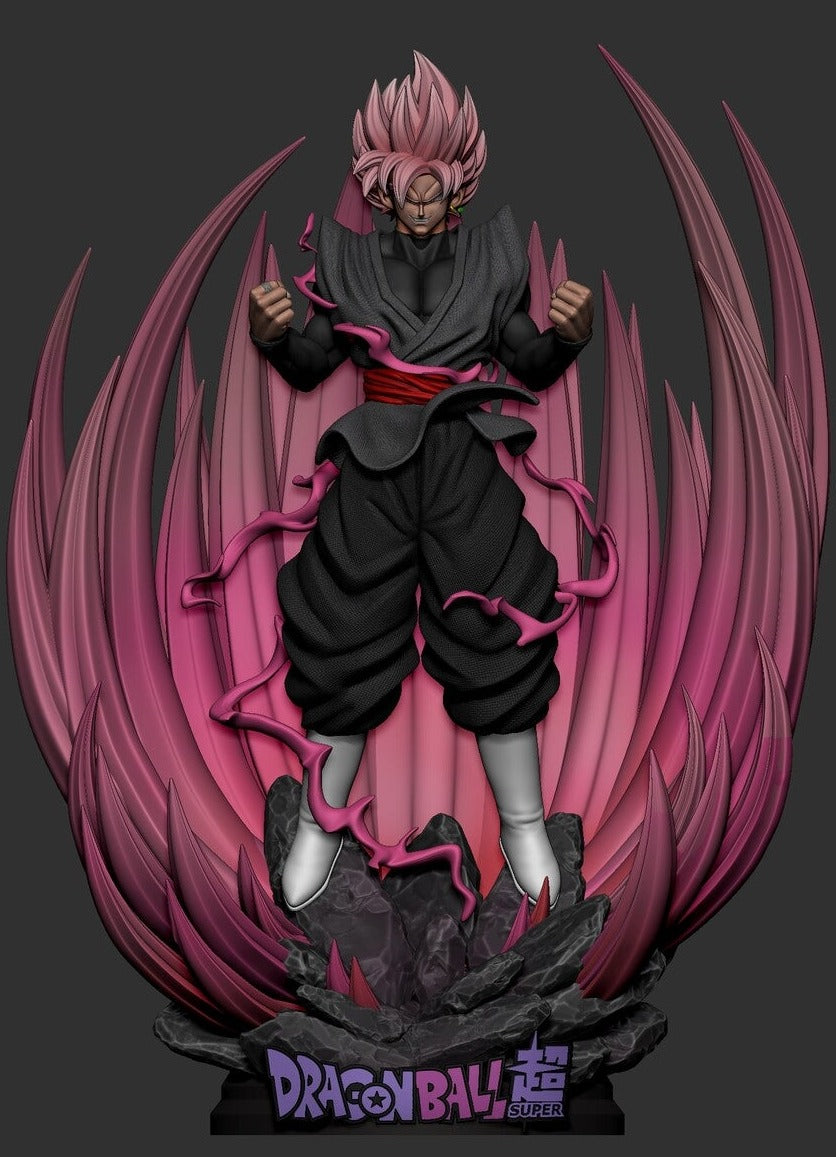 2559 Goku Black - Dragon Ball - STL 3D Print Files