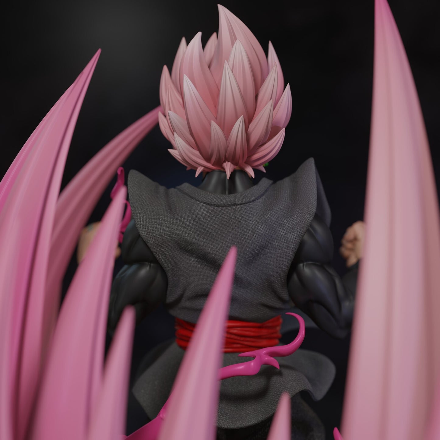 2559 Goku Black - Dragon Ball - STL 3D Print Files