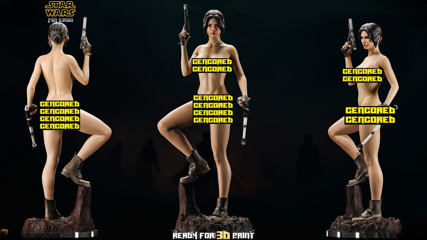 4204 Jyn Erso NSFW - Star Wars - STL 3D Print Files