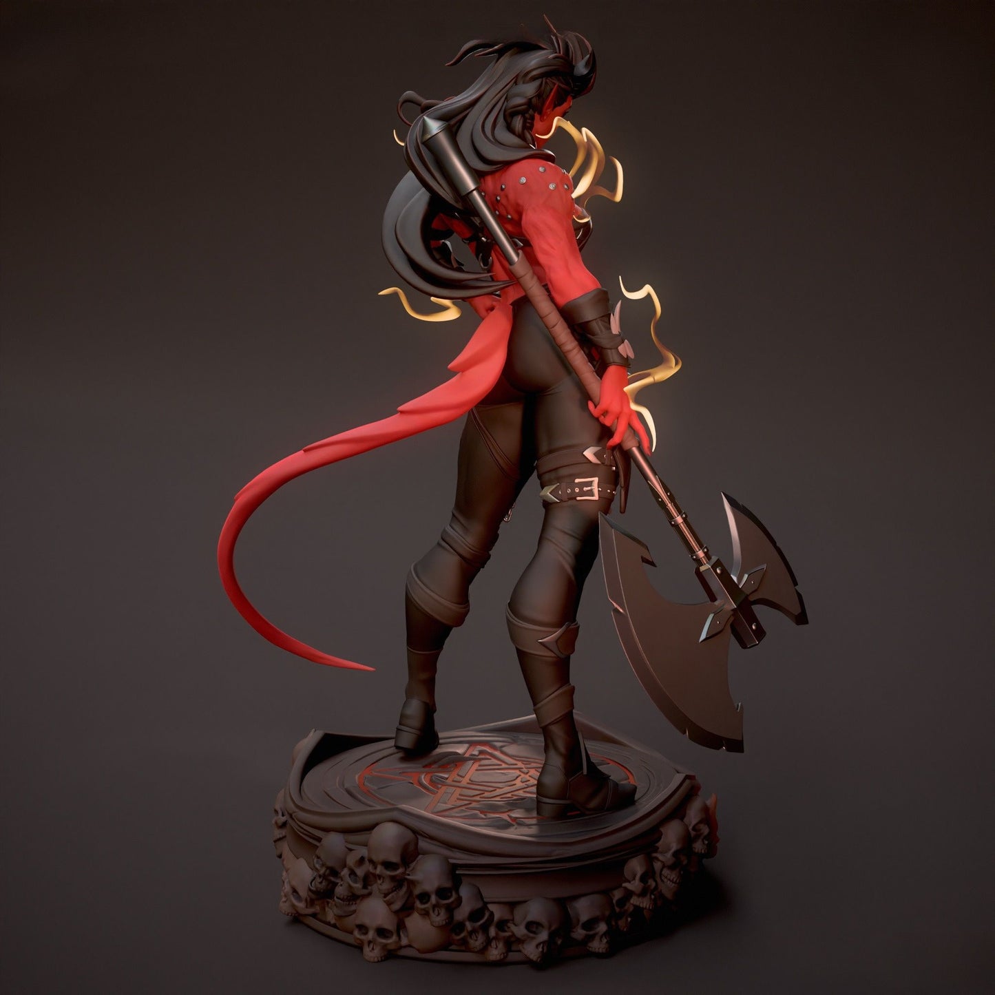 3906 Karlach - Baldurs Gate 3 - STL 3D Print Files