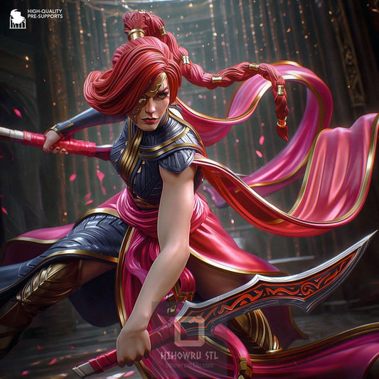 4313 Katarina - League of Legends - STL 3D Print Files
