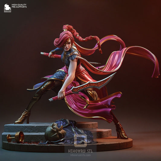 4313 Katarina - League of Legends - STL 3D Print Files