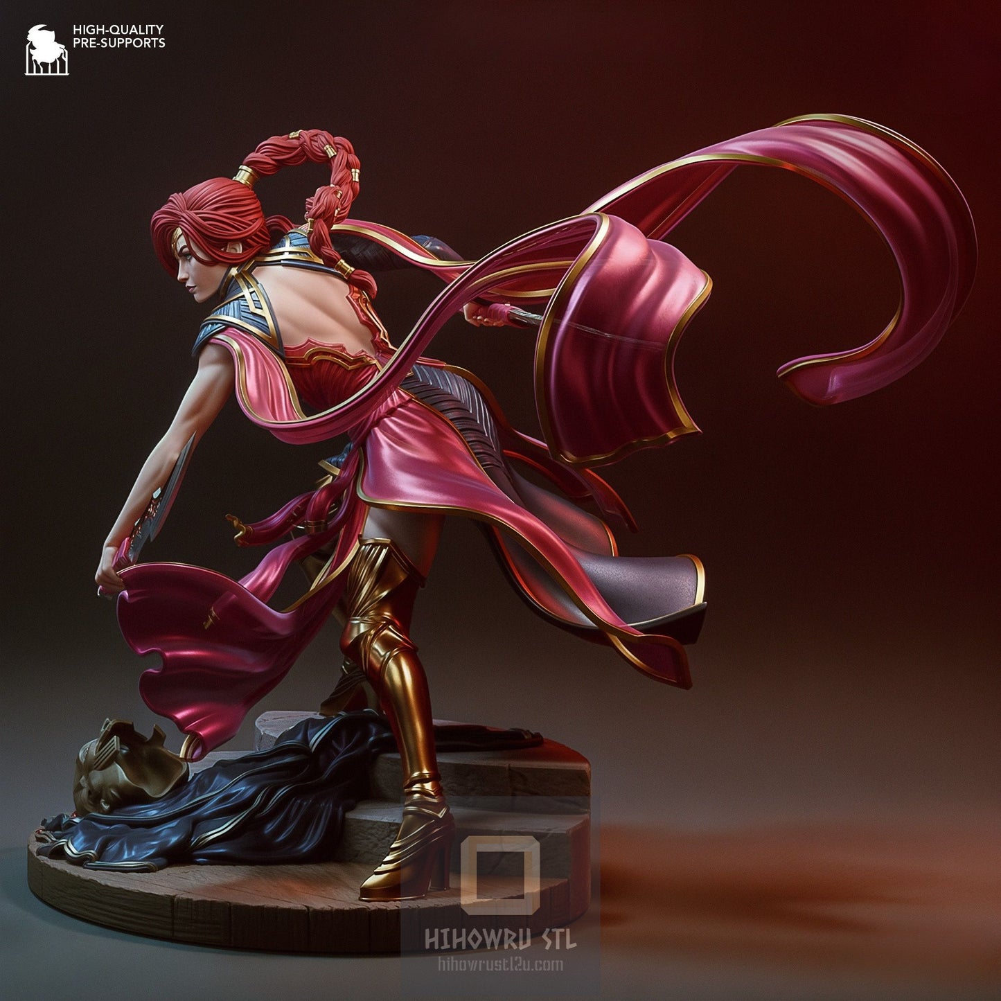4313 Katarina - League of Legends - STL 3D Print Files