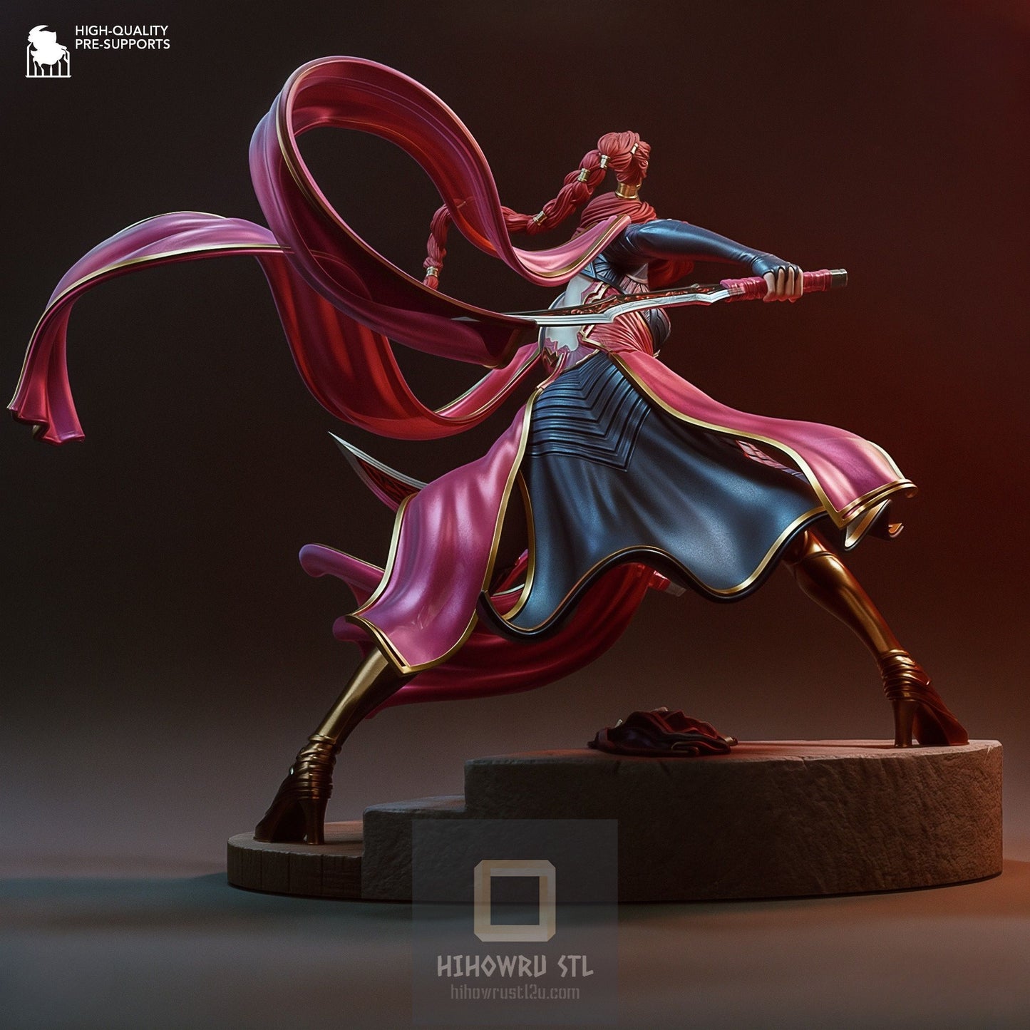 4313 Katarina - League of Legends - STL 3D Print Files