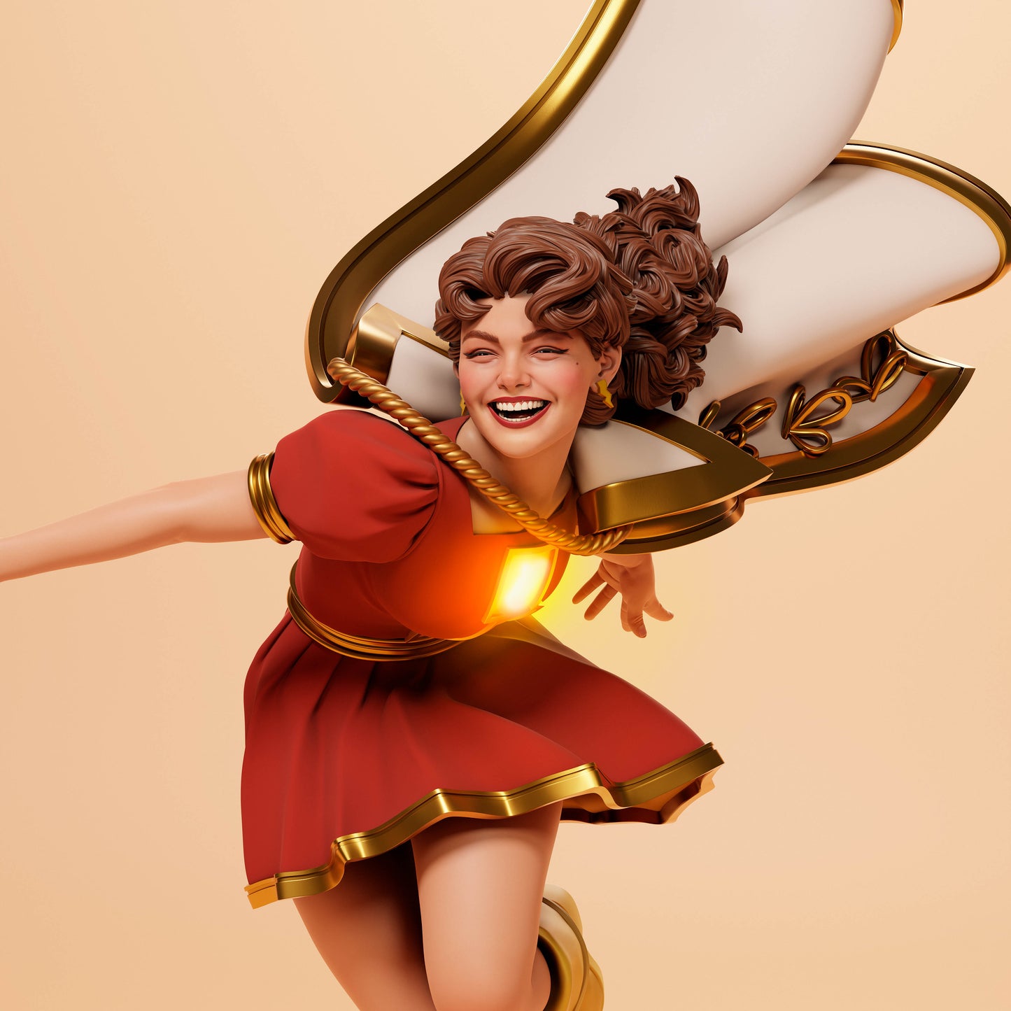 2360 Mary Marvel - DC Bombshell - STL 3D Print Files