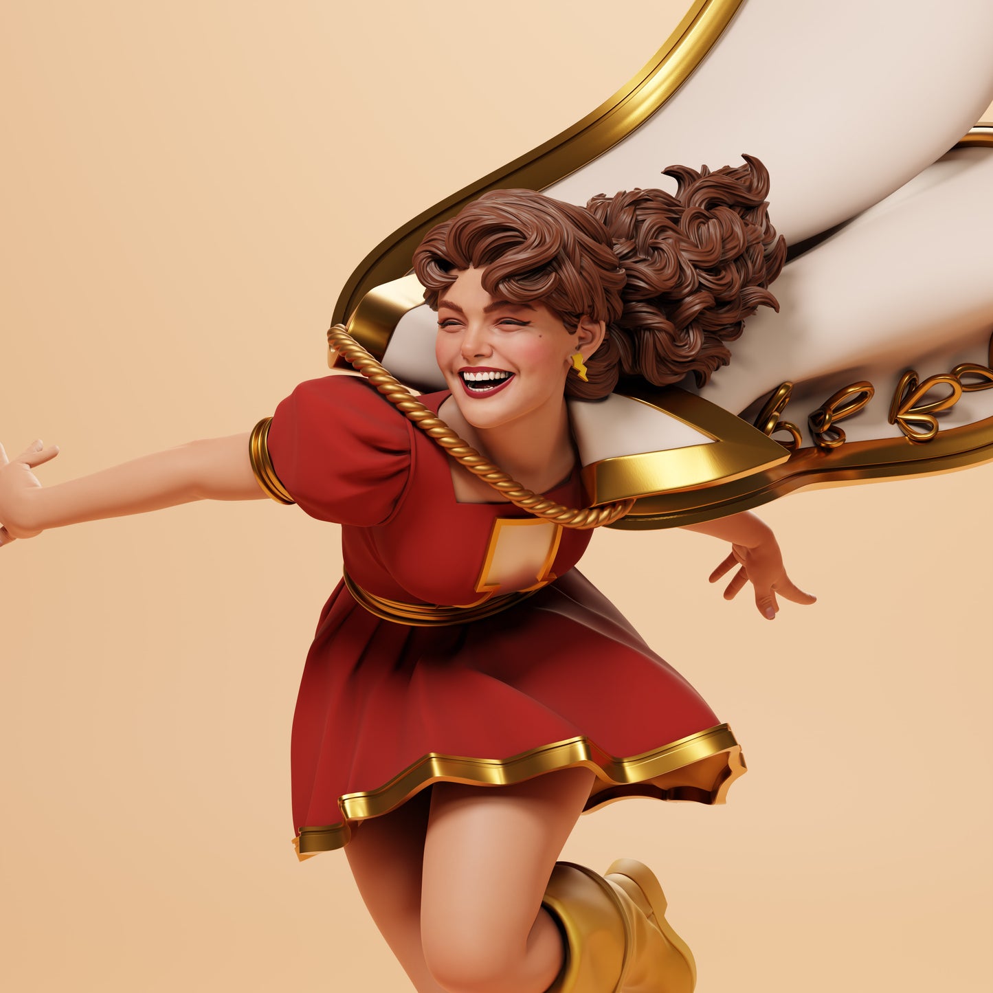 2360 Mary Marvel - DC Bombshell - STL 3D Print Files