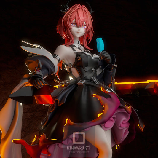 4582 Laevatain - Arknights: Endfield - STL 3D Print Files