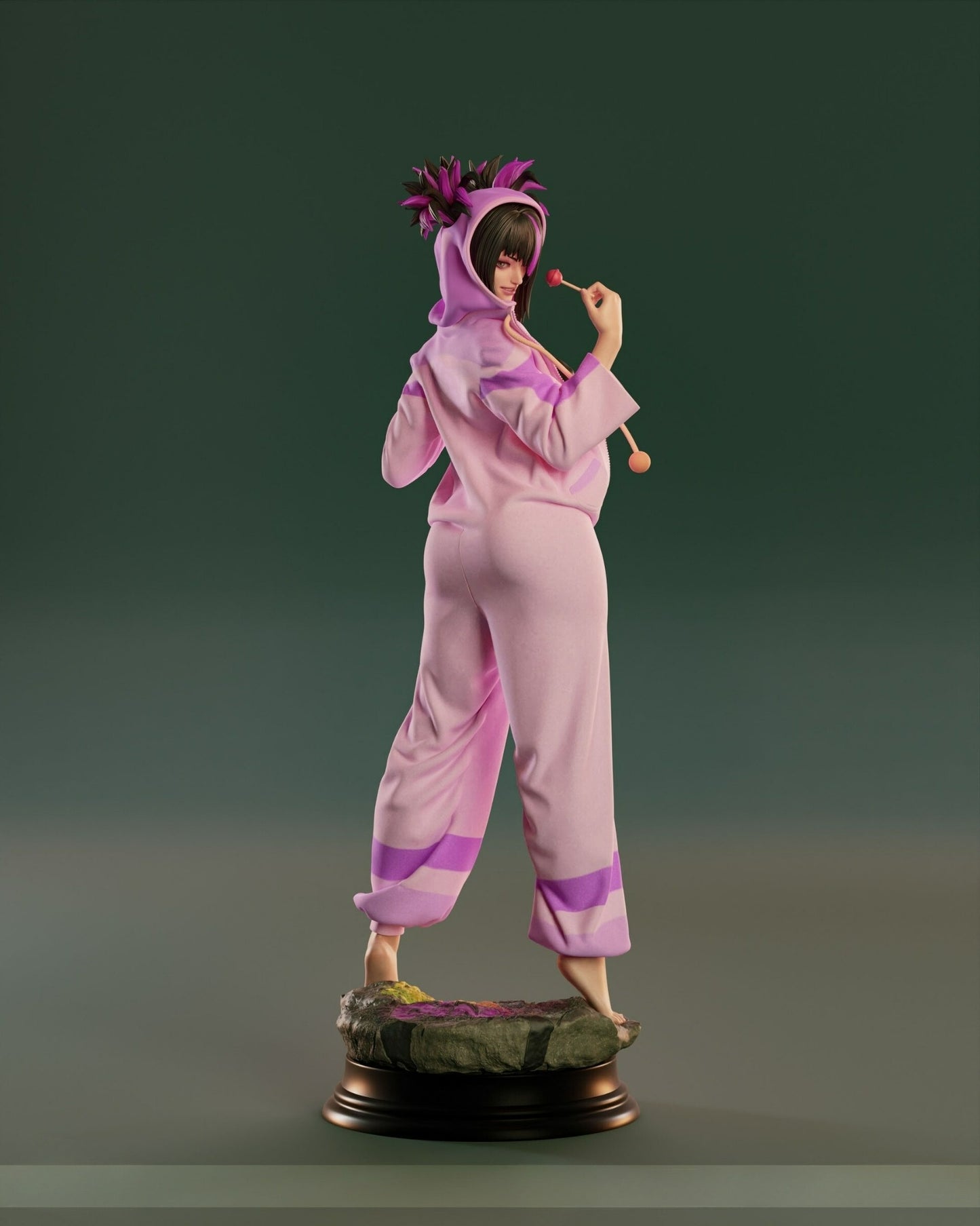 3283 Juri Han - Street Fighter - STL 3D Print Files