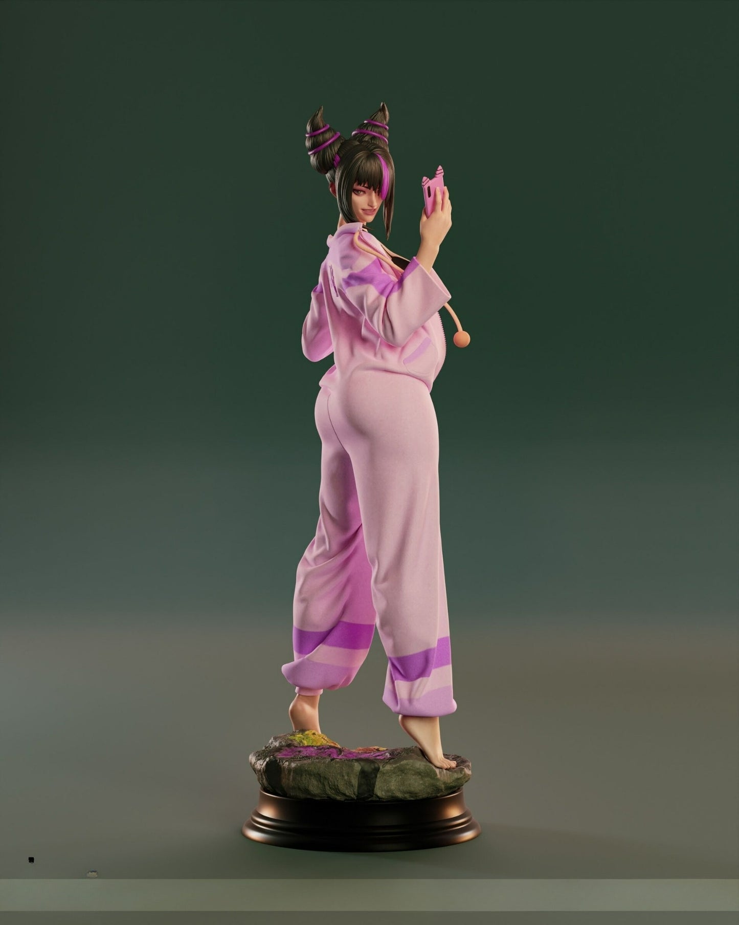 3283 Juri Han - Street Fighter - STL 3D Print Files