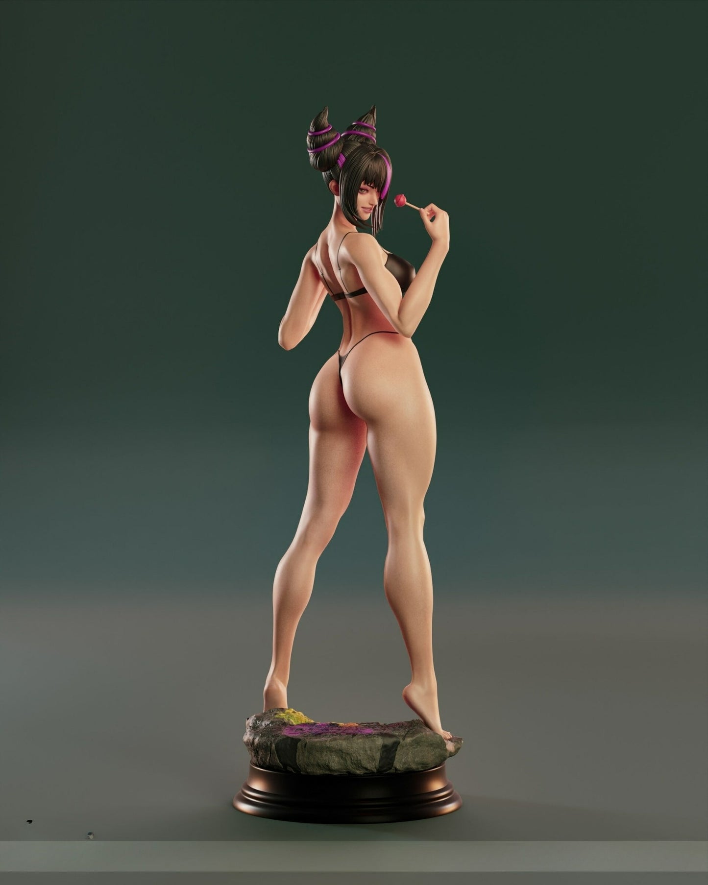 3283 Juri Han - Street Fighter - STL 3D Print Files