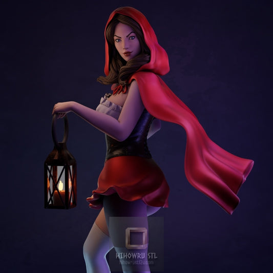 5054 Little Red Riding Hood NSFW - STL 3D Print Files