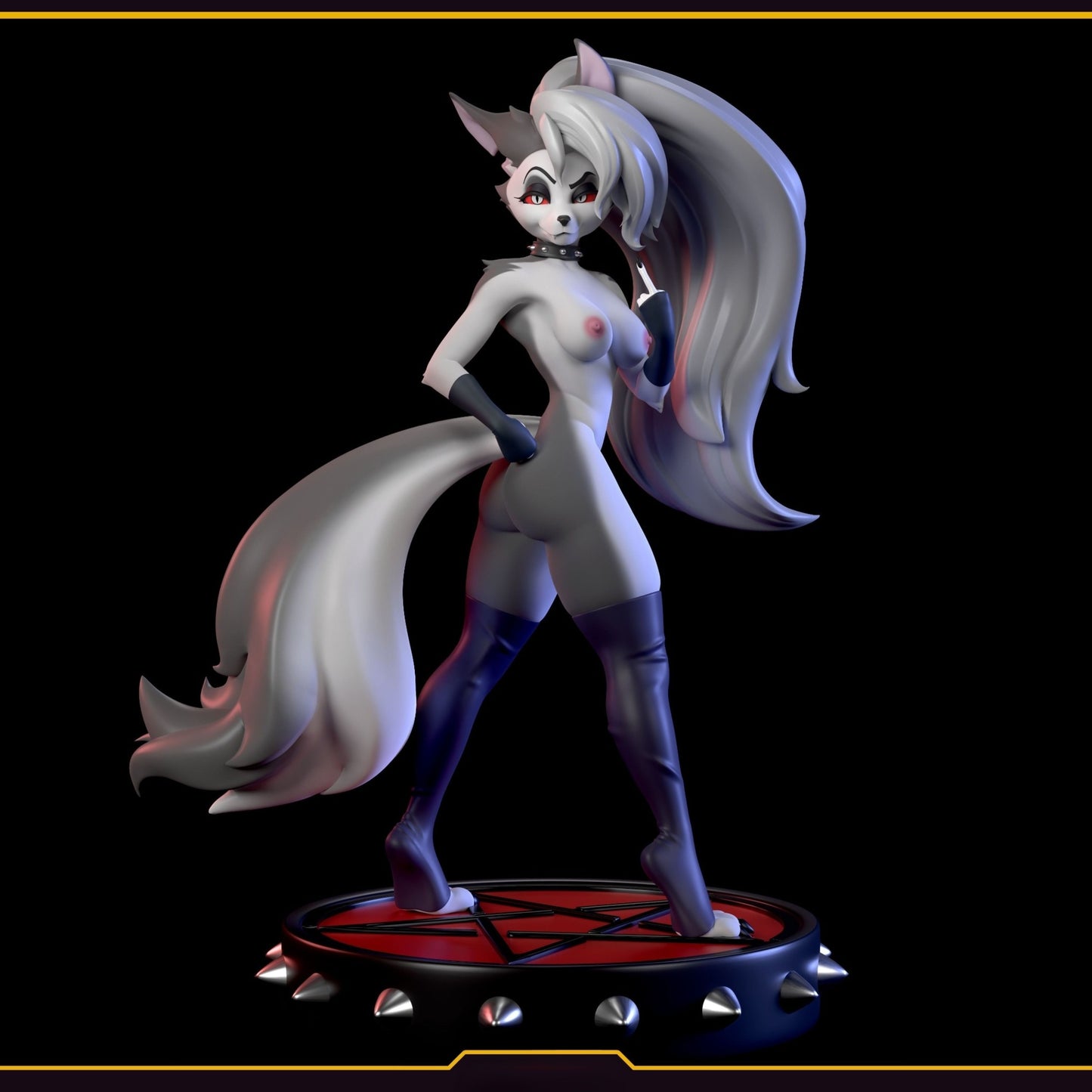 2975 Loona NSFW - Helluva Boss - STL 3D Print Files