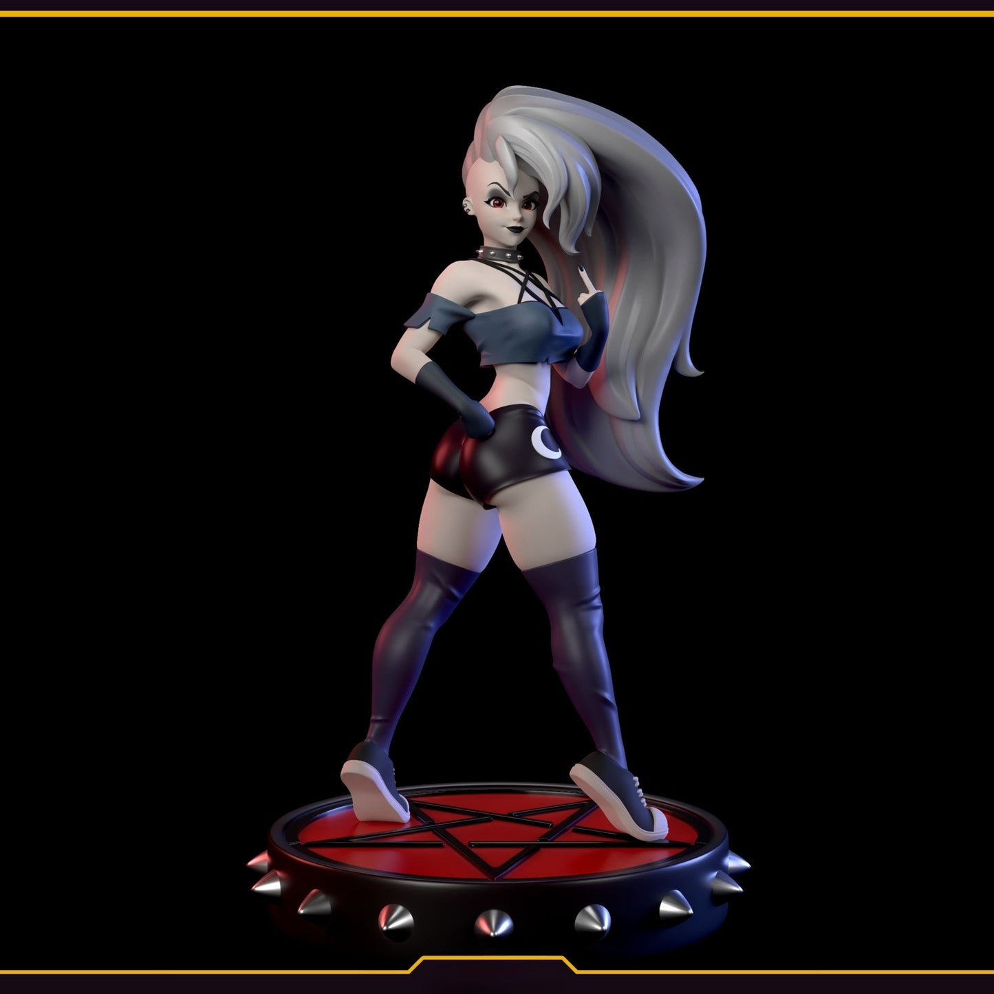 2975 Loona NSFW - Helluva Boss - STL 3D Print Files