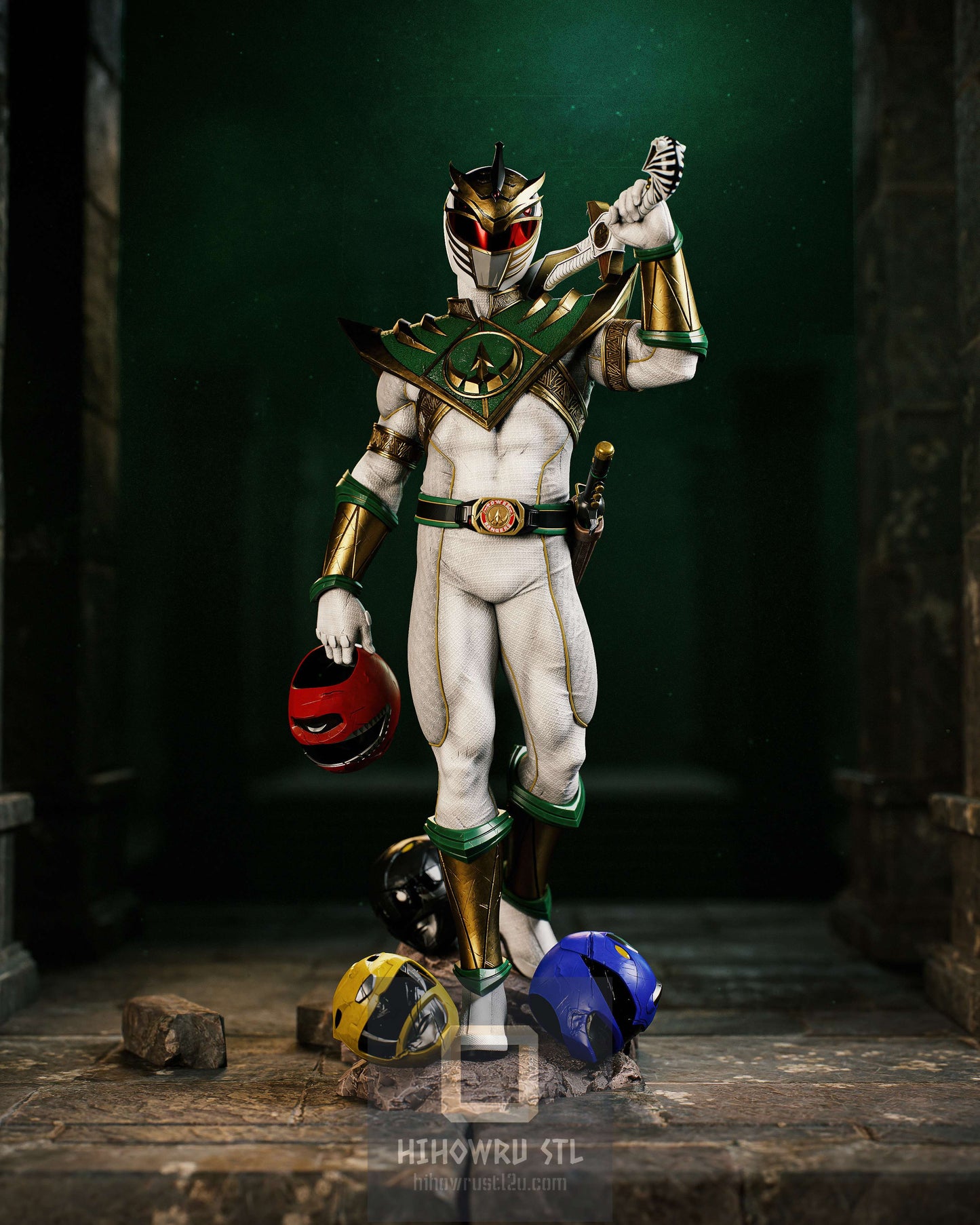 4354 Lord Drakkon - Power Ranger - STL 3D Print Files