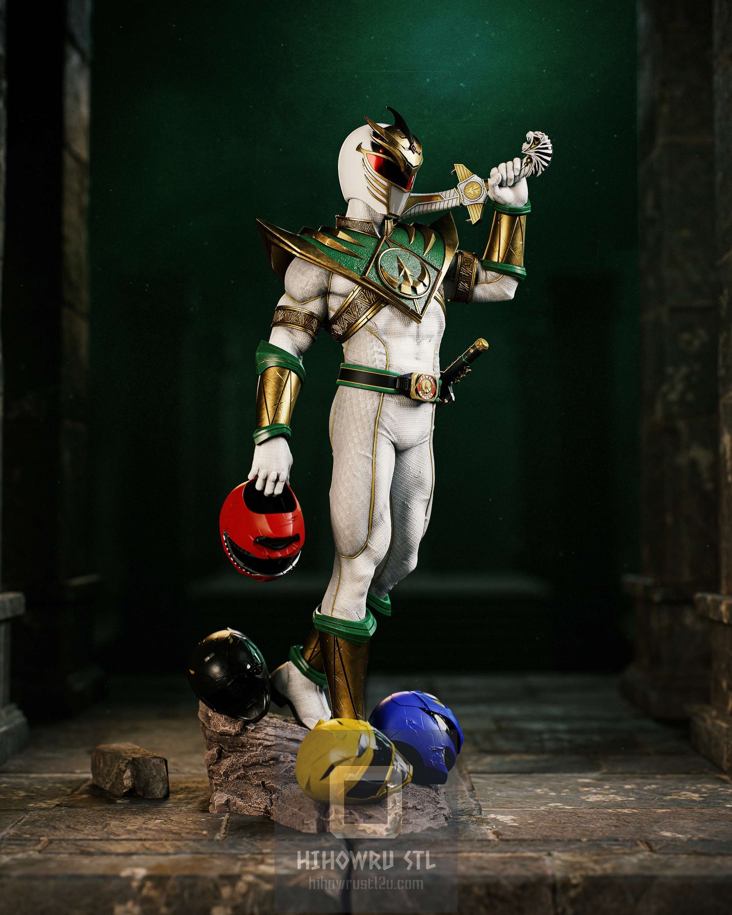 4354 Lord Drakkon - Power Ranger - STL 3D Print Files