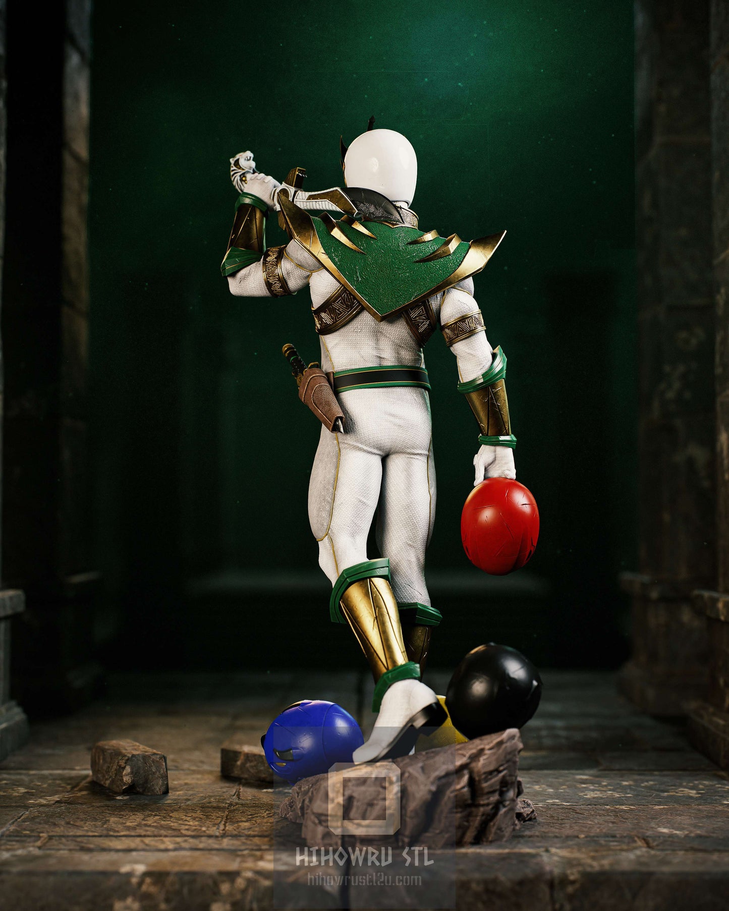 4354 Lord Drakkon - Power Ranger - STL 3D Print Files