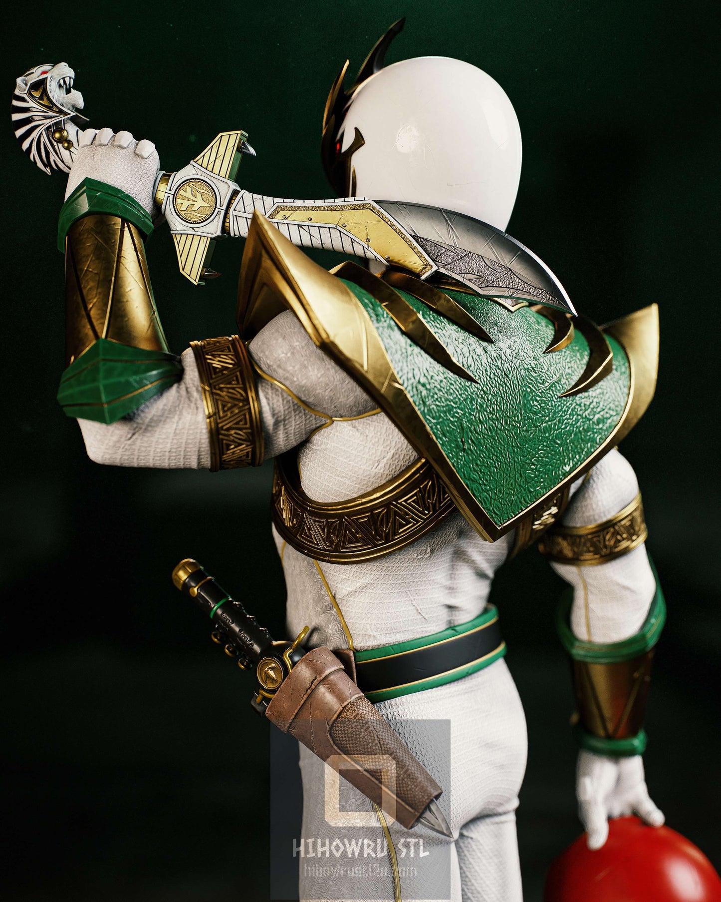 4354 Lord Drakkon - Power Ranger - STL 3D Print Files