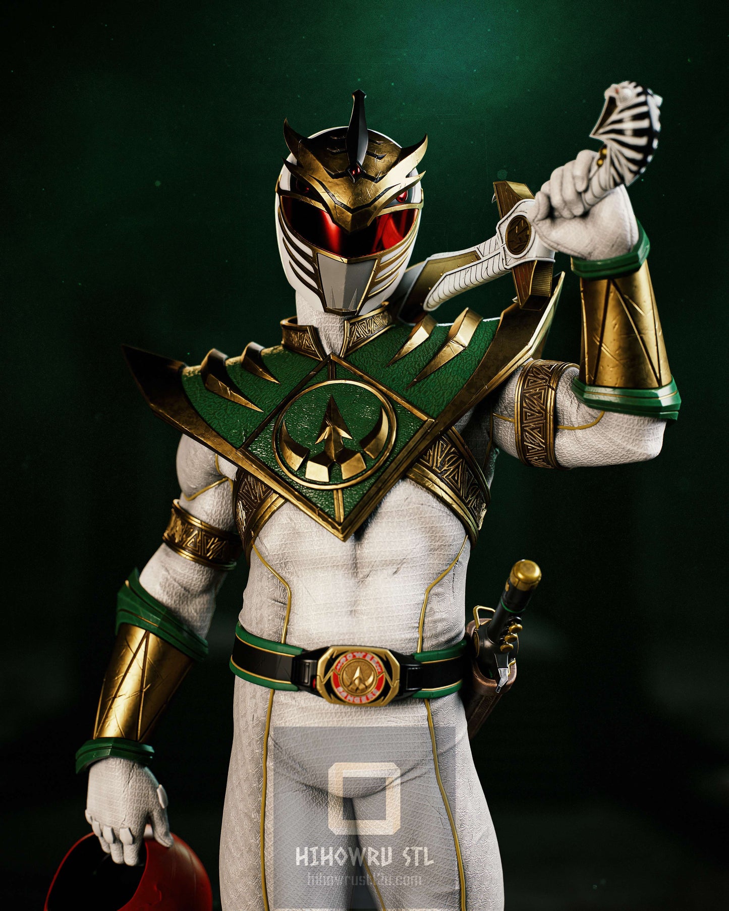 4354 Lord Drakkon - Power Ranger - STL 3D Print Files