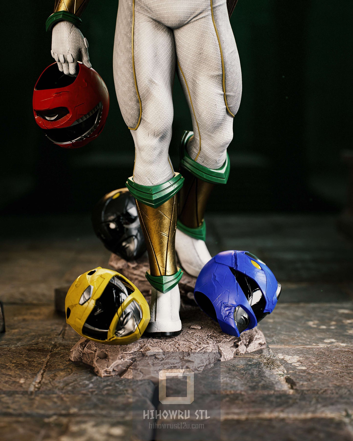 4354 Lord Drakkon - Power Ranger - STL 3D Print Files