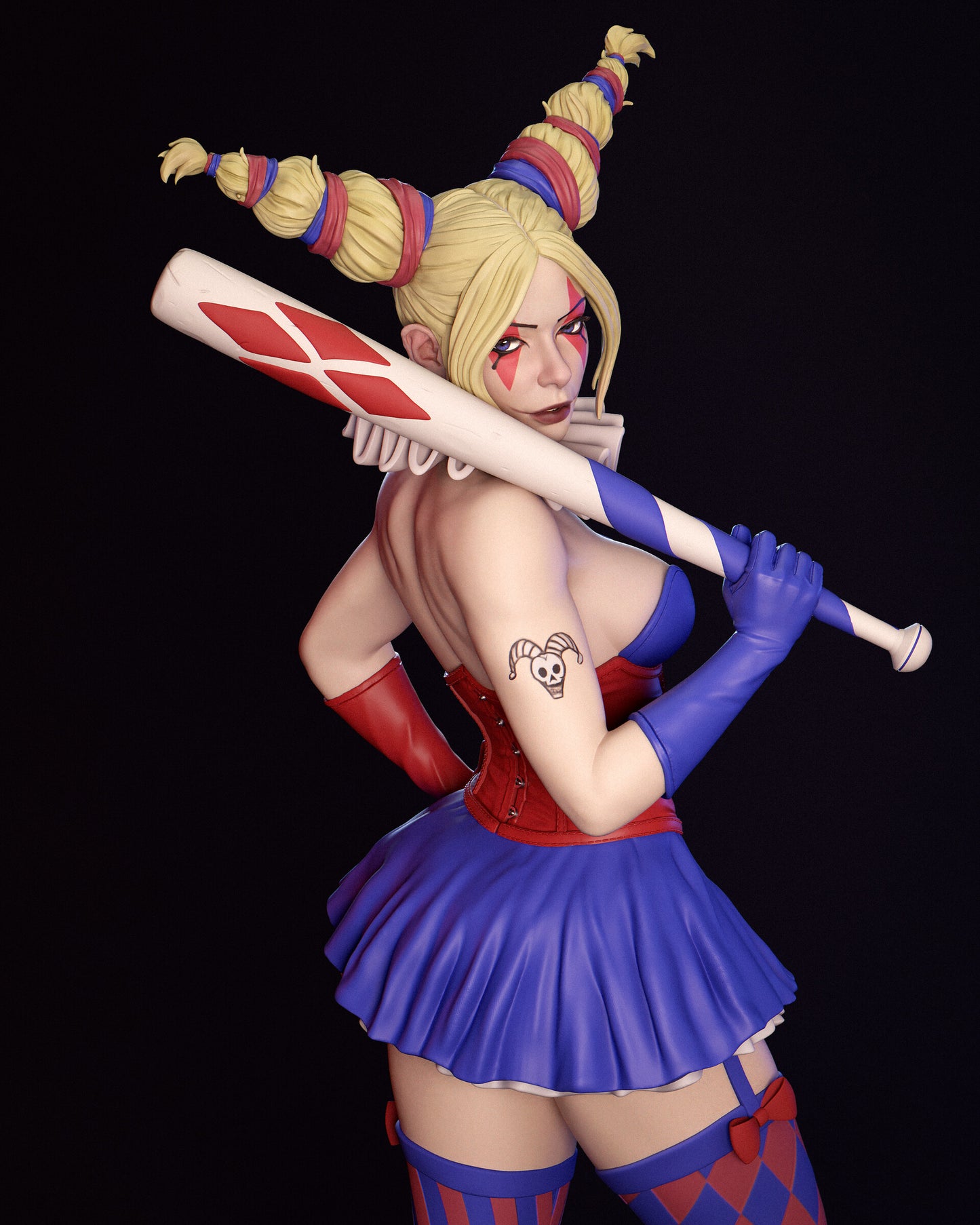 3282 Harley Quinn - DC Comics - STL 3D Print Files