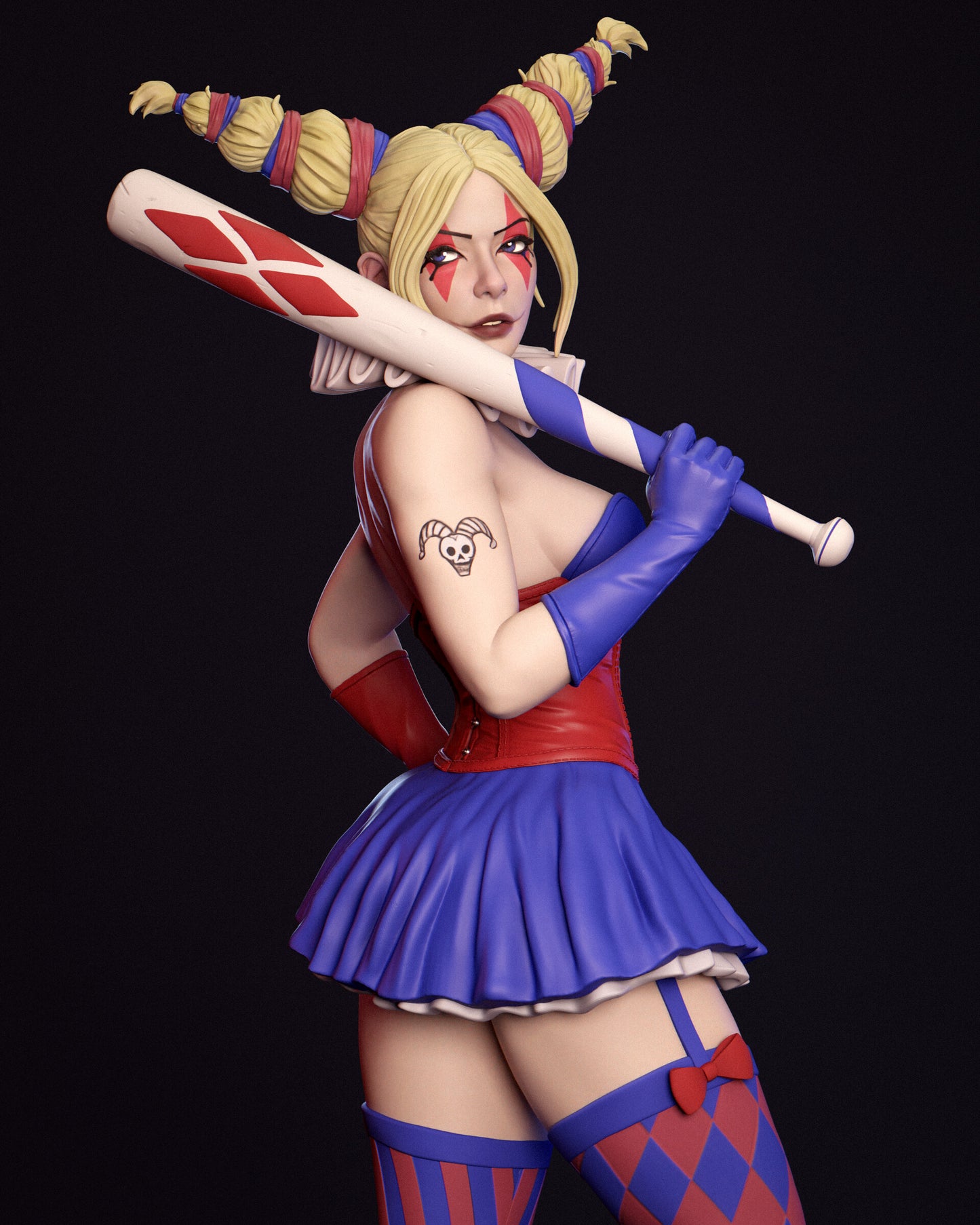 3282 Harley Quinn - DC Comics - STL 3D Print Files