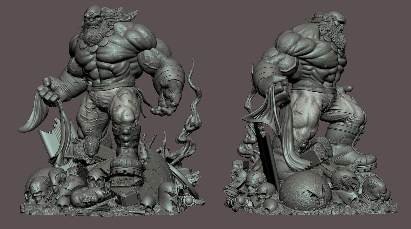 Maestro Hulk - Marvel Comics - STL 3D Print Files