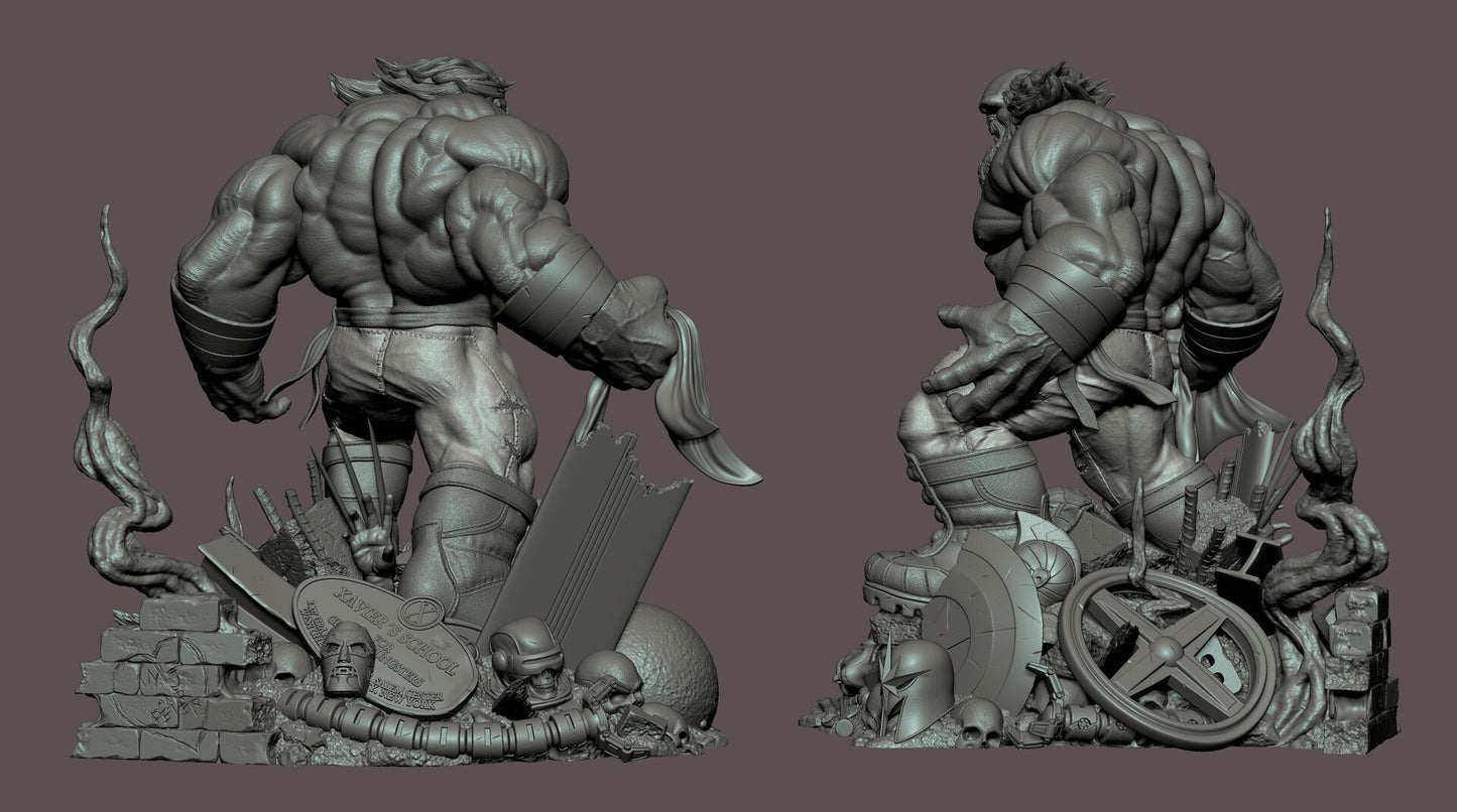 Maestro Hulk - Marvel Comics - STL 3D Print Files