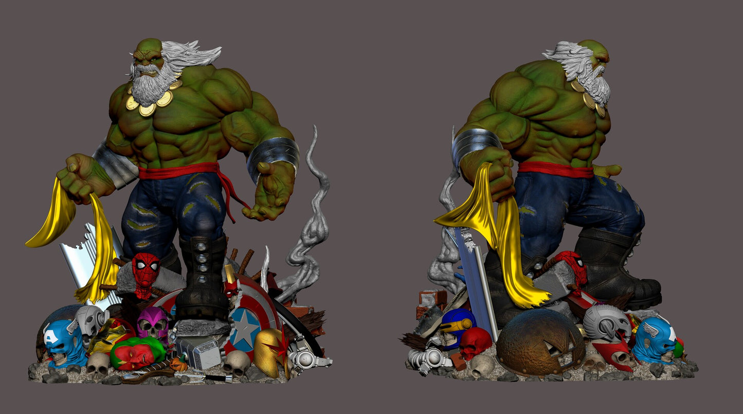 Maestro Hulk - Marvel Comics - STL 3D Print Files