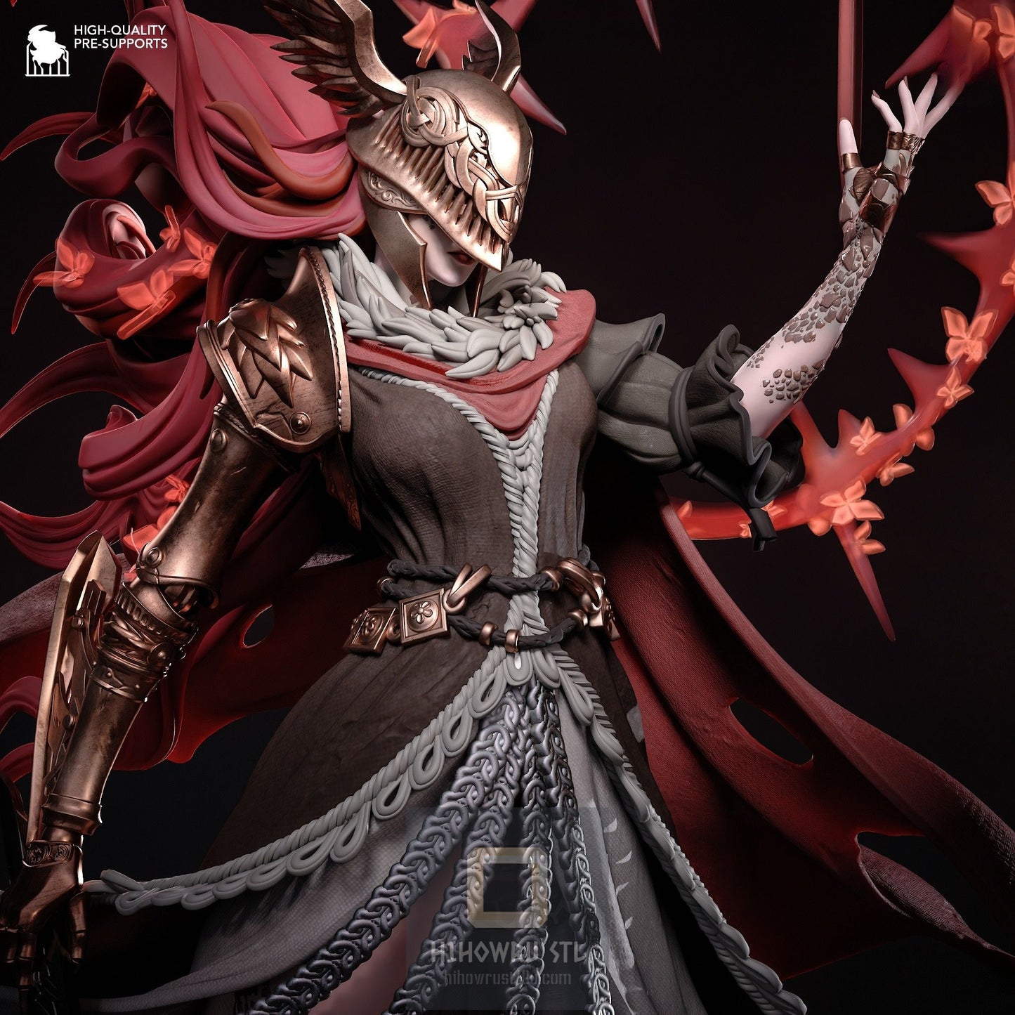 4538 Malenia - Elden Ring - STL 3D Print Files