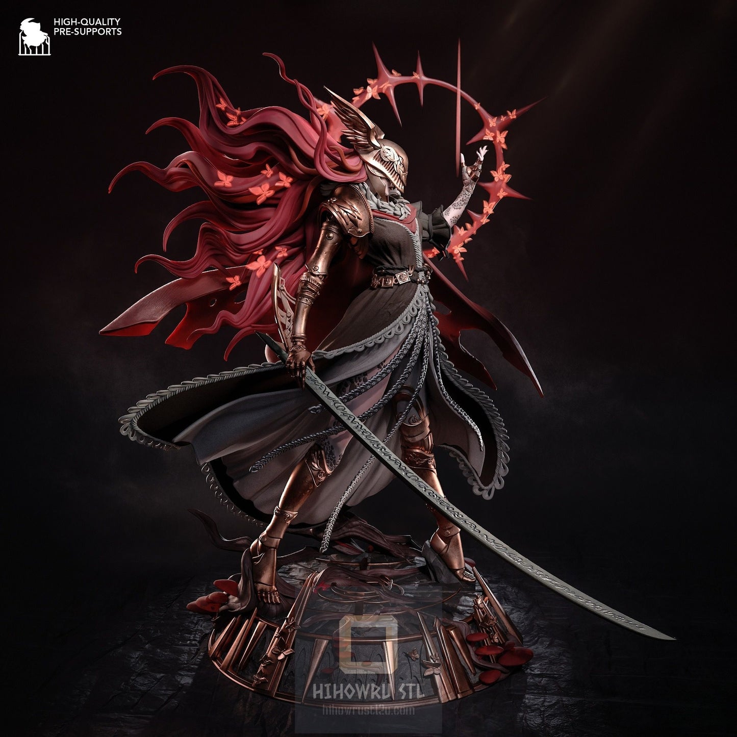 4538 Malenia - Elden Ring - STL 3D Print Files