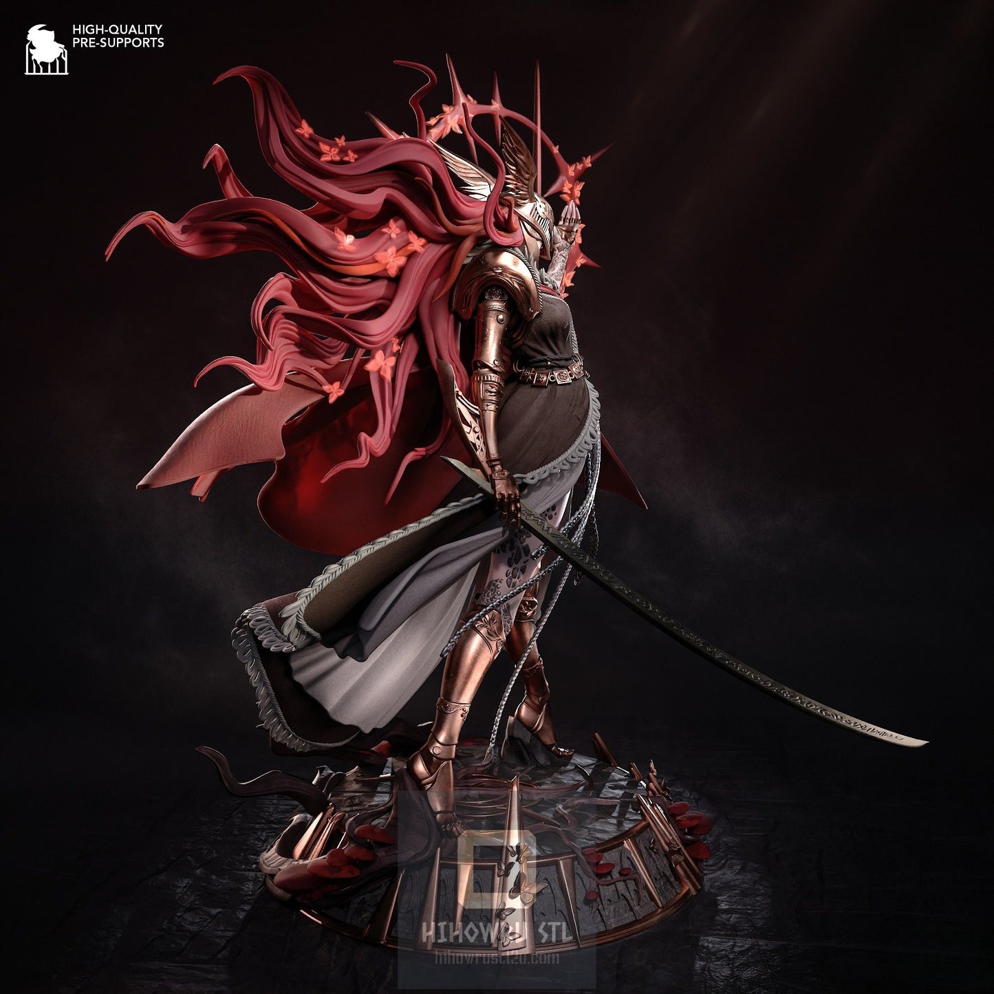 4538 Malenia - Elden Ring - STL 3D Print Files