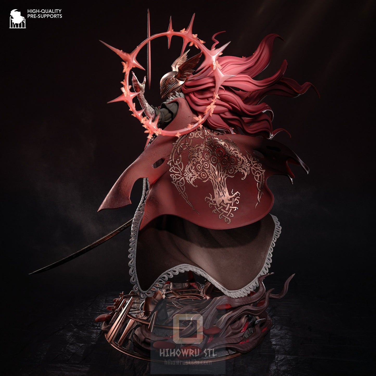 4538 Malenia - Elden Ring - STL 3D Print Files