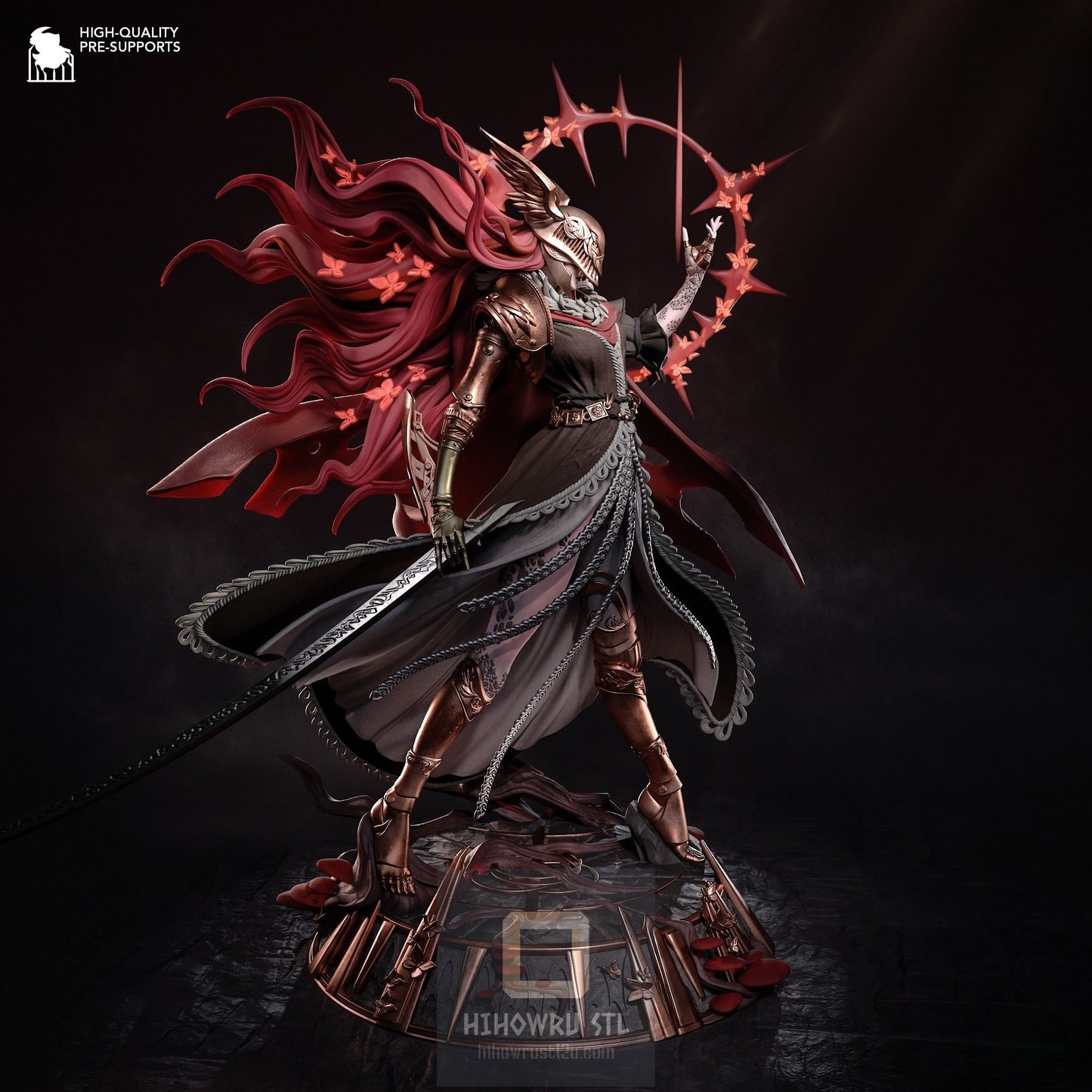 4538 Malenia - Elden Ring - STL 3D Print Files