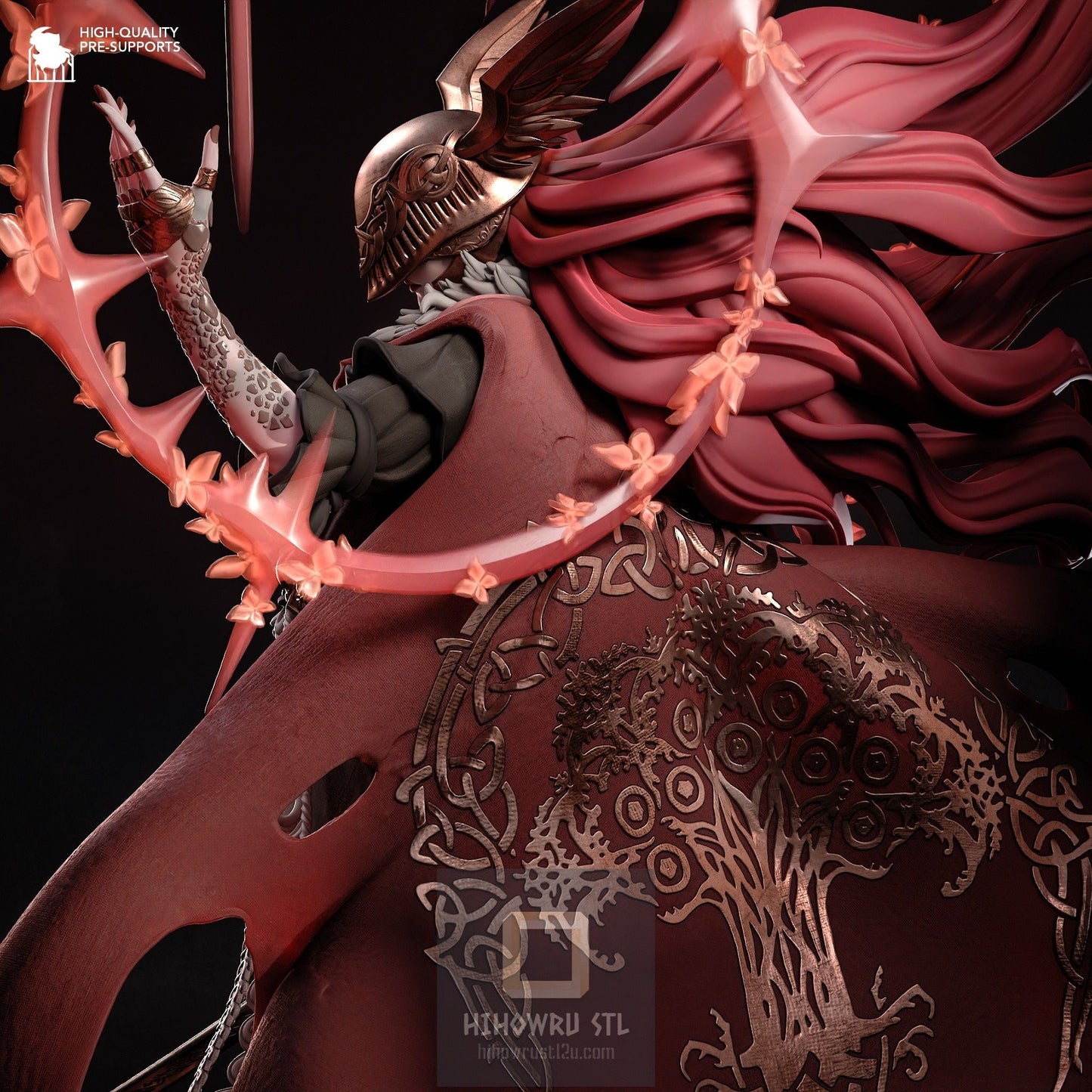 4538 Malenia - Elden Ring - STL 3D Print Files