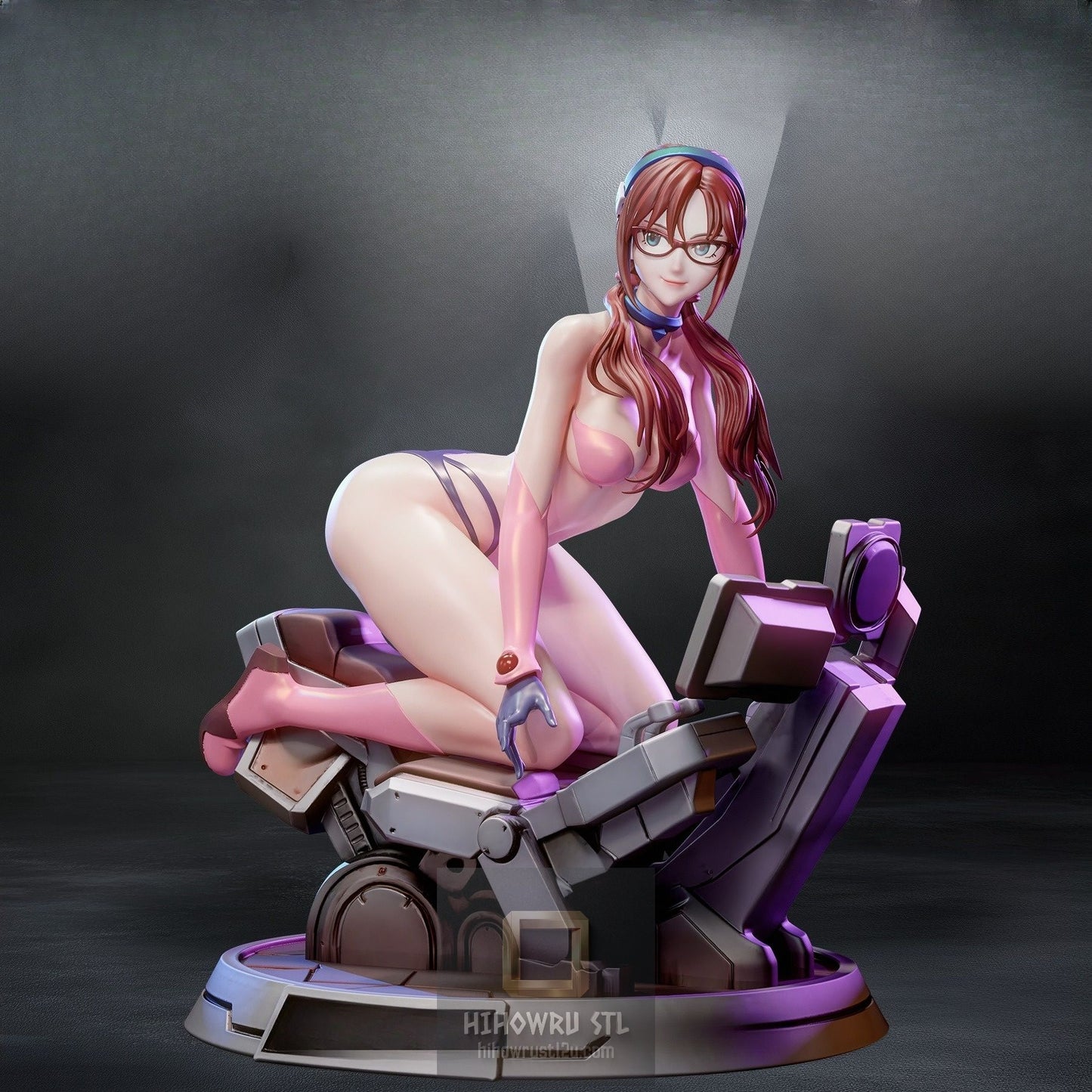 5012 Mari Makinami NSFW - Evangelion - STL 3D Print Files