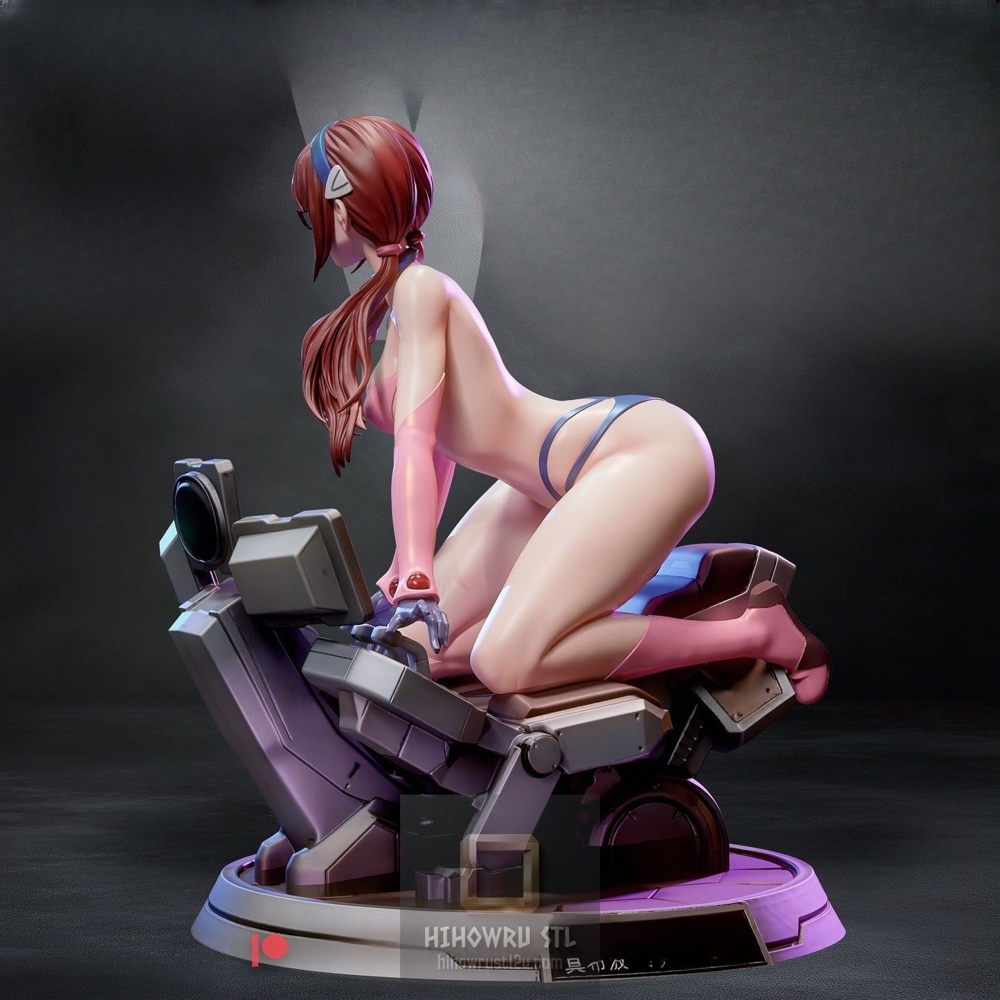 5012 Mari Makinami NSFW - Evangelion - STL 3D Print Files
