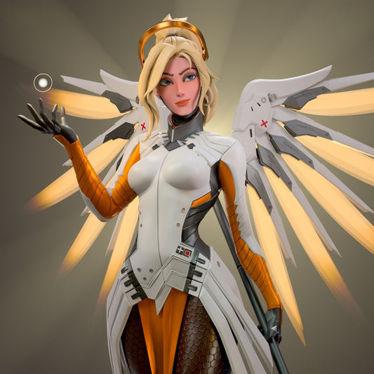 2955 Mercy - Overwatch - STL 3D Print Files