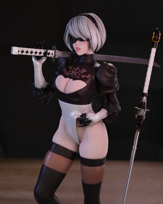 2176 2B - Nier Automata - STL 3D Print Files