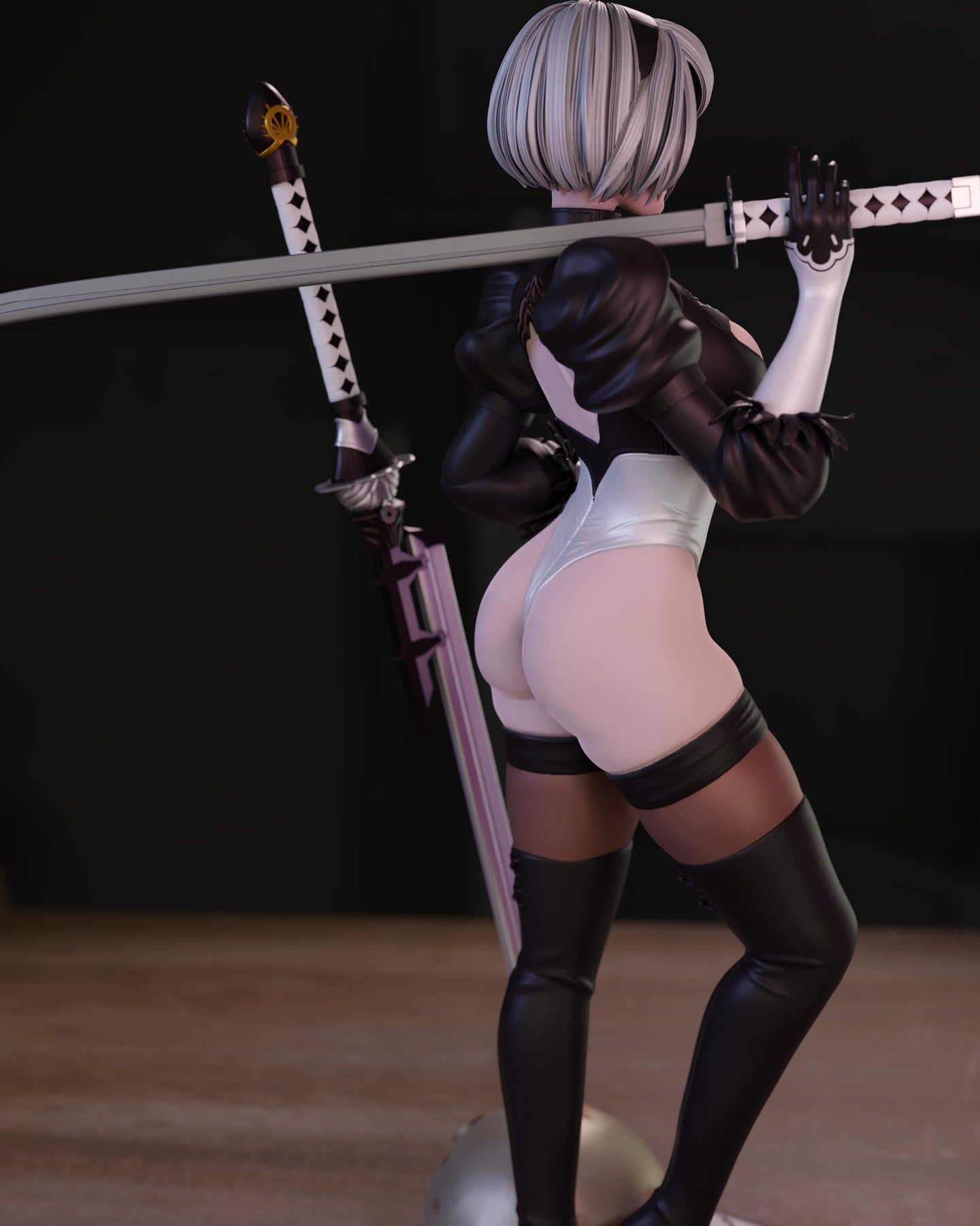 2176 2B - Nier Automata - STL 3D Print Files