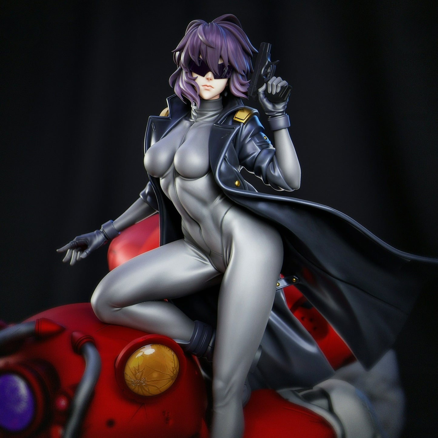 2949 Motoko Kusanagi - Ghost in the Shell - STL 3D Print Files