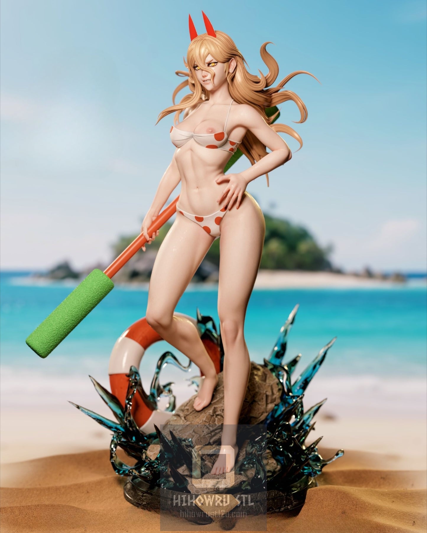 4479 Power NSFW - Chainsaw Man - STL 3D Print Files