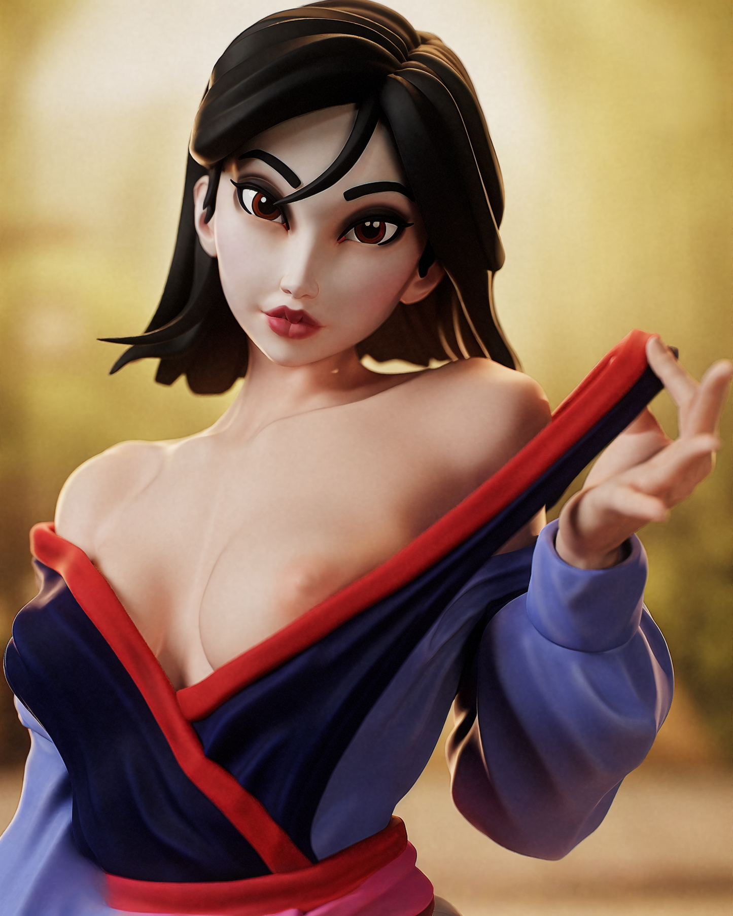 4968 Mulan NSFW - STL 3D Print Files