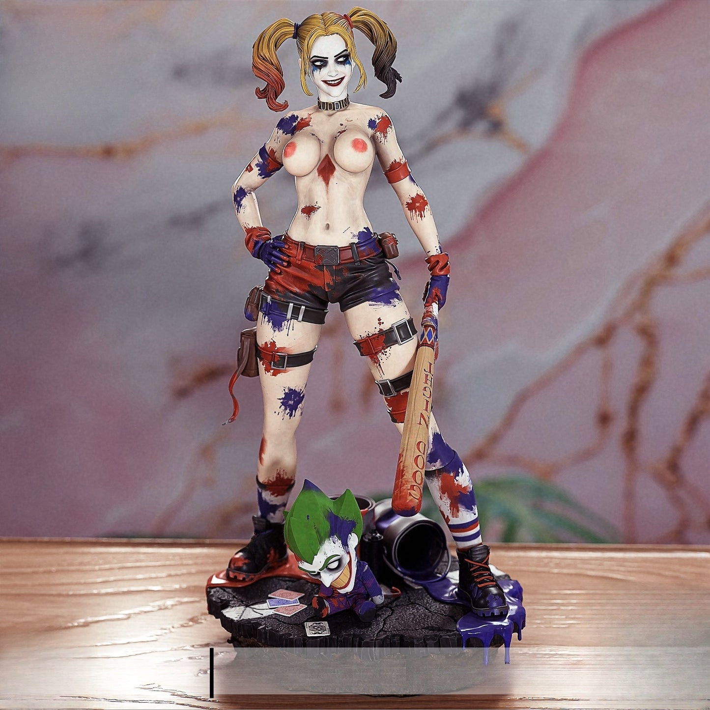 3493 Harley Quinn NSFW - DC Comics - STL 3D Print Files