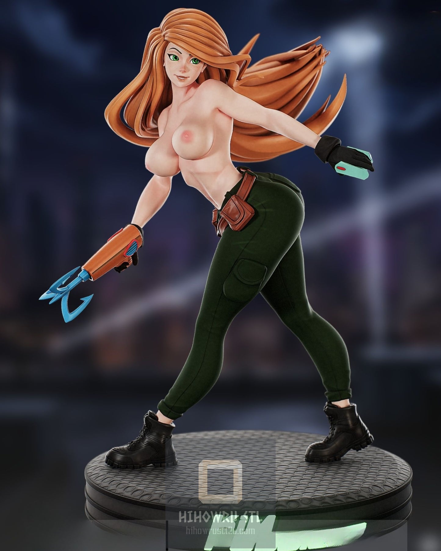 4393 Kim Possible NSFW - STL 3D Print Files