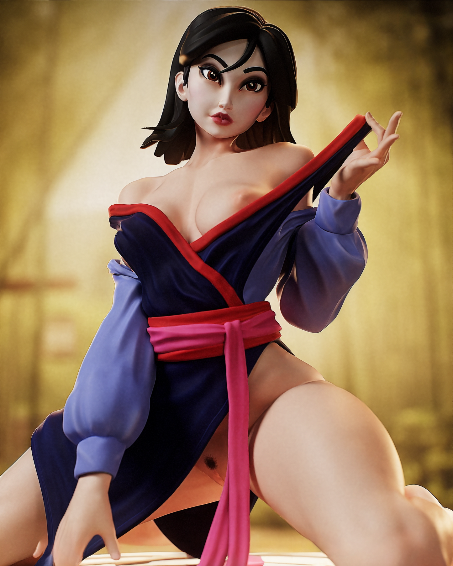 4968 Mulan NSFW - STL 3D Print Files