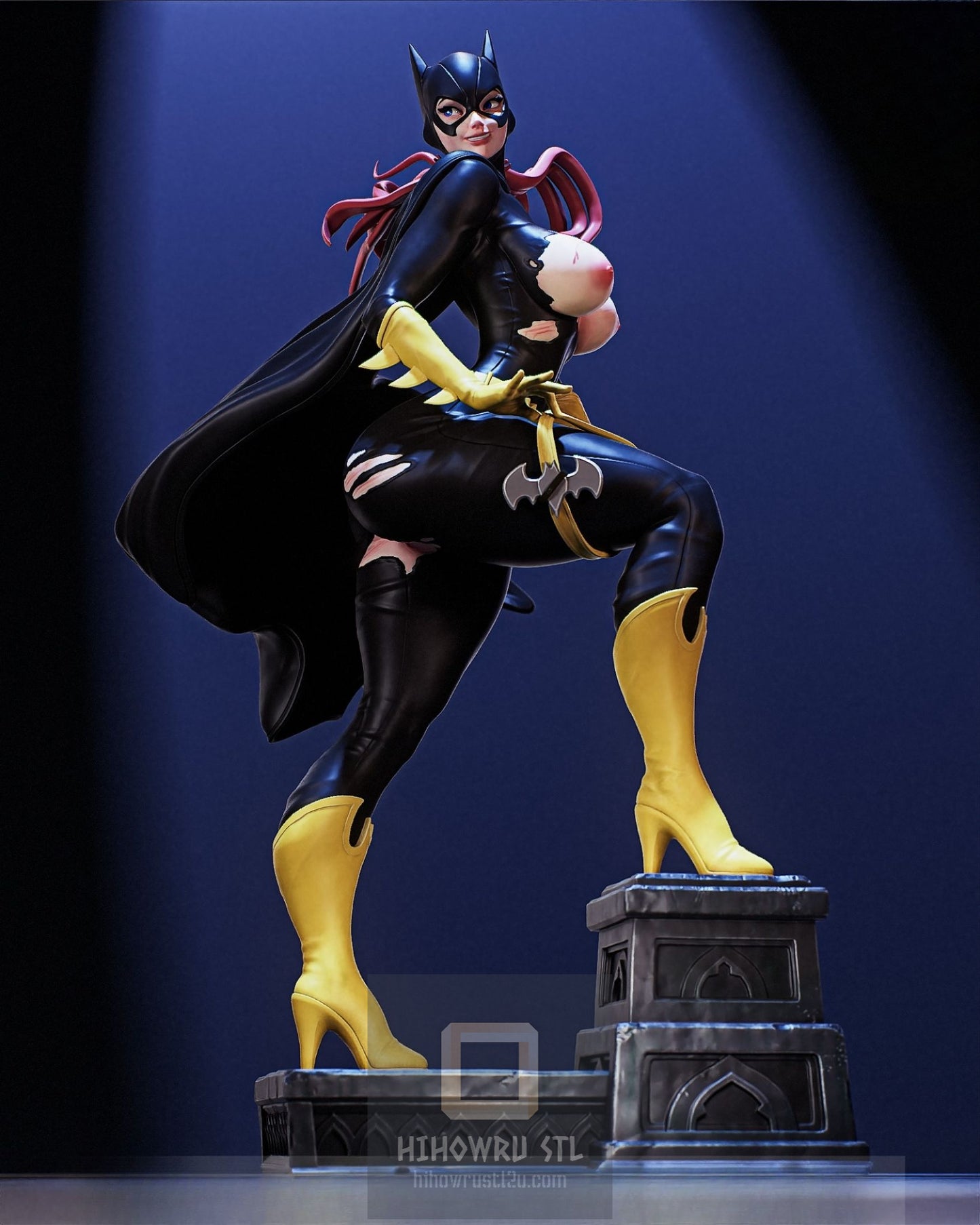 4323 Batgirl NSFW - DC Comics - STL 3D Print Files