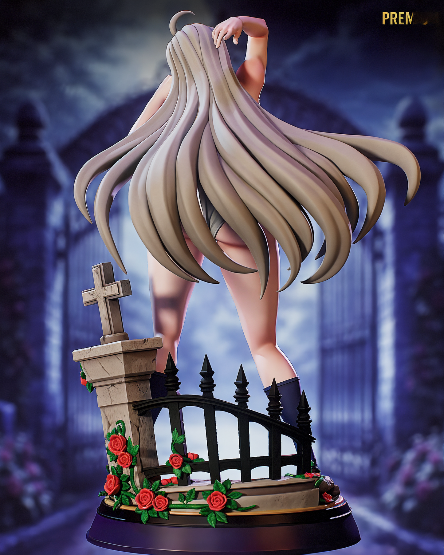 4969 Moka Akashiya NSFW - Rosario + Vampire - STL 3D Print Files