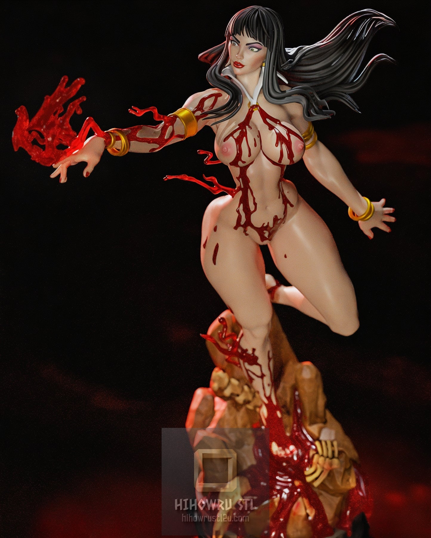 5485 Vampirella NSFW - STL 3D Print Files
