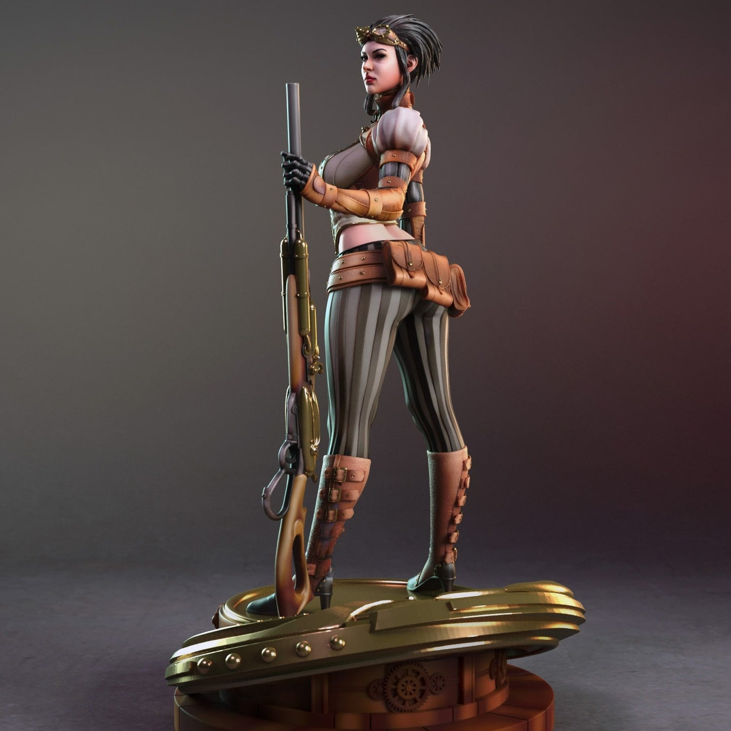 2911 Lady Mechanika NSFW - STL 3D Print Files